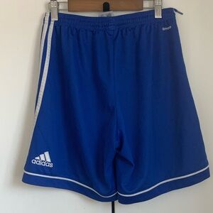 Adidas Royal Blue Athletic Shorts & classic black athletic shorts
